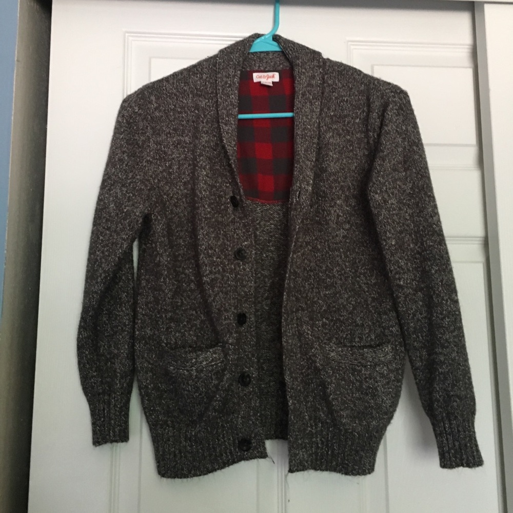 Boys button cardigan